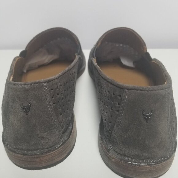 Trask Tan Suede Women's Perforated Suede Loafers Sz 10M - Picture 3 of 9